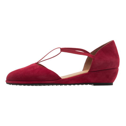 Patsy In Red Kid Suede