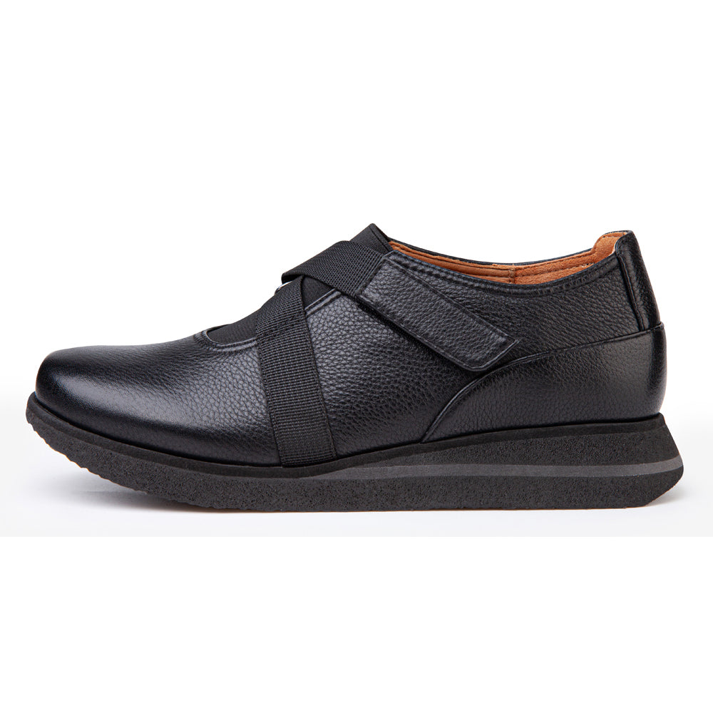 Addison In Black Water Resistant Plonge Leather