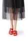 Linda In Red Plonge Leather
