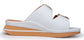 Linda In White Plonge Leather