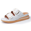 Linda In White Plonge Leather