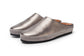 Brooke In Pewter Metallic Plonge Leather/Kid Suede