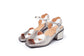 Camilla In Pewter Metallic Leather
