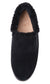 Cynthia 2 In Black Water Resistant Suede/Black Fur