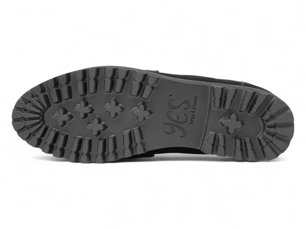 Martha In Black Suede