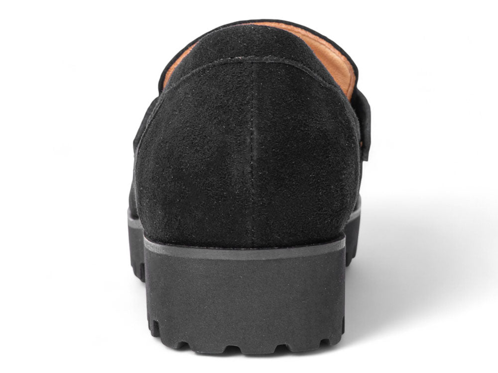 Martha In Black Suede