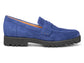 Martha In Navy Blue Suede