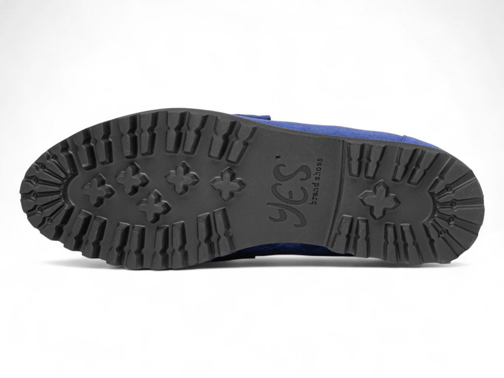 Martha In Navy Blue Suede