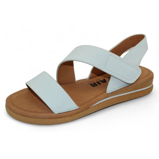 Nebula In White Plonge Leather