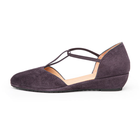 Patsy In Chocolate Kid Suede