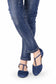 Patsy In Navy Blue Kid Suede