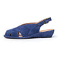 Perry In Navy Blue Kid Suede