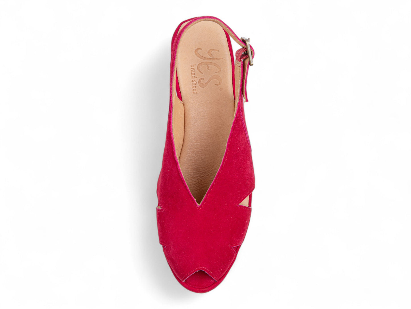 Perry In Red Kid Suede