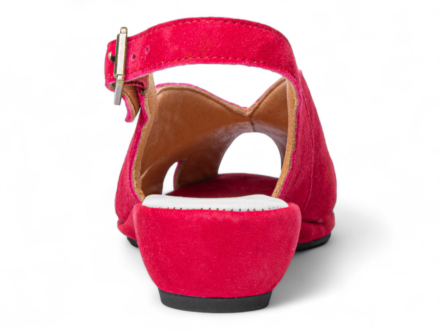 Perry In Red Kid Suede