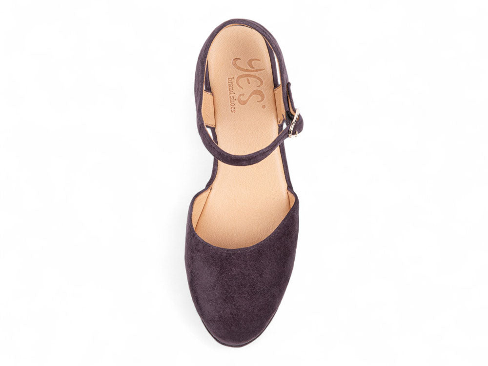 Petra In Chocolate Kid Suede