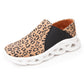 Sunny In Leopard Printed Water Resistant Suede